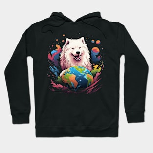 Samoyed Earth Day Hoodie